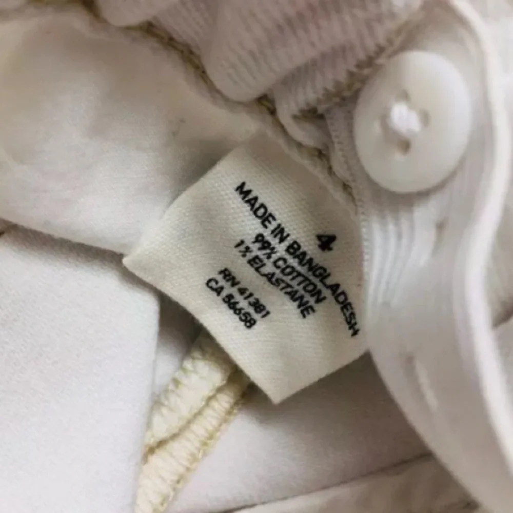 Ralph Lauren Crest White Jeans